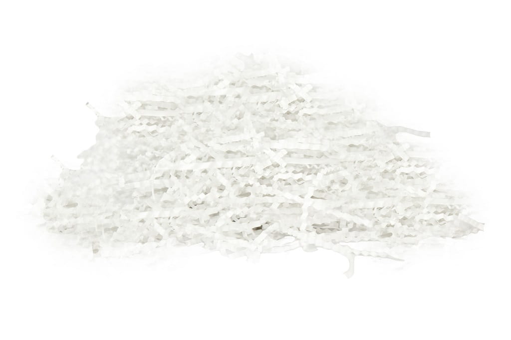 Wiórki papierowe SizzlePak białe 1kg